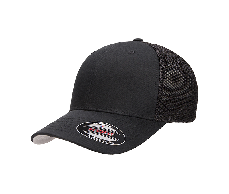Flexfit® Trucker Mesh Cap Black