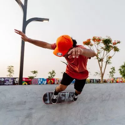 Skateboarding